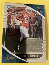 2020 Panini Absolute (Retail - RCs Foil only) #121 Collin Johnson