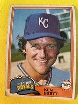 1981 Topps Base Set #47 Ken Brett