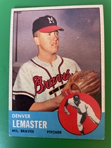 1963 Topps Base Set #74 Denver Lemaster