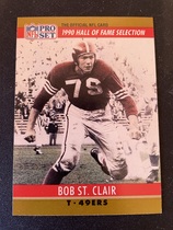 1990 Pro Set Base Set #29 Bob St. Clair