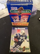 1990 Pro Set Collect-A-Books #6 Eric Dickerson