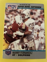 1990 Pro Set Super Bowl 160 #83 Manny Fernandez