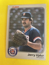 1983 Fleer Base Set #346 Jerry Ujdur