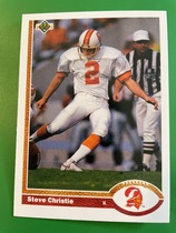 1991 Upper Deck Base Set #263 Steve Christie