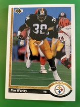 1991 Upper Deck Base Set #307 Tim Worley