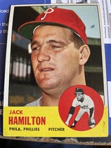 1963 Topps Base Set #132 Jack Hamilton