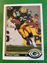 1991 Upper Deck Base Set #376 Michael Haddix