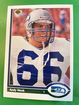 1991 Upper Deck Base Set #495 Andy Heck