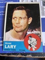 1963 Topps Base Set #140 Frank Lary