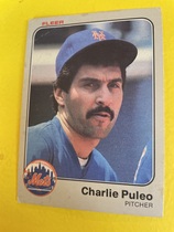 1983 Fleer Base Set #552 Charlie Puleo