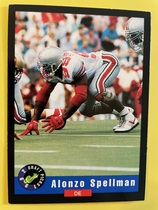 1992 Classic Base Set #18 Alonzo Spellman