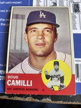 1963 Topps Base Set #196 Doug Camilli