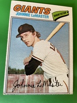 1977 Topps Base Set #151 Johnnie LeMaster