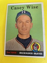 1958 Topps Base Set #247 Casey Wise