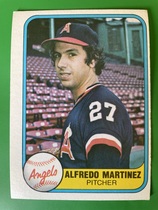 1981 Fleer Base Set #288 Alfredo Martinez