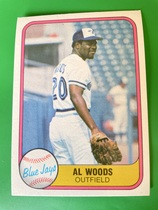 1981 Fleer Base Set #422 Al Woods