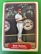 1982 Fleer Base Set #130 Bob Sykes