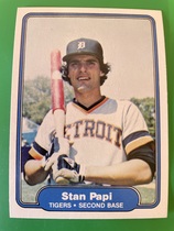 1982 Fleer Base Set #280 Stan Papi