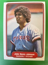 1982 Fleer Base Set #321 John Henry Johnson