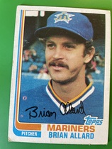 1982 Topps Base Set #283 Brian Allard