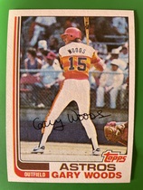 1982 Topps Base Set #483 Gary Woods