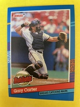 1991 Donruss Bonus Cards/Highlights #8 Gary Carter