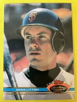 1991 Stadium Club Base Set #45 Greg Litton