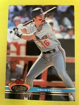 1991 Stadium Club Base Set #238 Felix Fermin