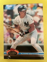 1991 Stadium Club Base Set #242 Alvaro Espinoza