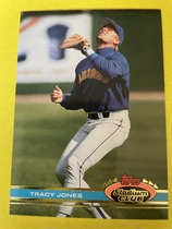 1991 Stadium Club Base Set #446 Tracy Jones