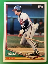 1994 Topps Base Set #23 Mark Lemke