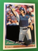 1994 Topps Base Set #38 Brent Mayne