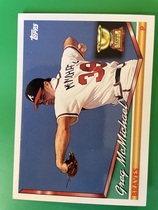 1994 Topps Base Set #81 Greg McMichael