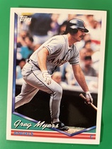 1994 Topps Base Set #171 Greg Myers