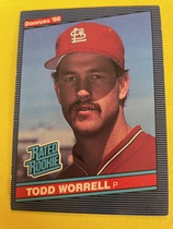 1986 Donruss Base Set #43 Todd Worrell