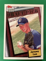 1994 Topps Base Set #206 Jeremy Lee