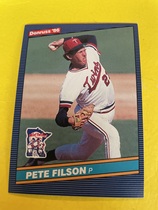 1986 Donruss Base Set #436 Pete Filson