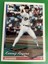 1994 Topps Base Set #413 Kenny Rogers