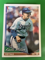 1994 Topps Base Set #454 Keith Miller