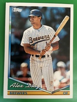 1994 Topps Base Set #519 Alex Diaz