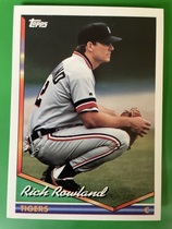 1994 Topps Base Set #588 Rich Rowland