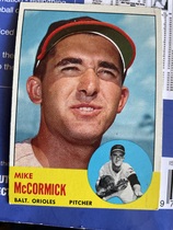 1963 Topps Base Set #563 Mike McCormick