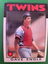 1986 Topps Base Set #43 Dave Engle