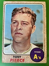 1968 Topps Base Set #38 Tony Pierce