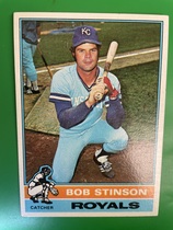 1976 Topps Base Set #466 Bob Stinson