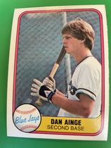 1981 Fleer Base Set #418 Dan Ainge