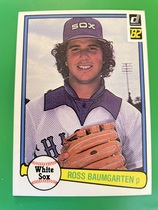 1982 Donruss Base Set #104 Ross Baumgarten