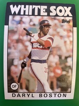 1986 Topps Base Set #139 Daryl Boston