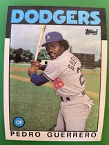 1986 Topps Base Set #145 Pedro Guerrero