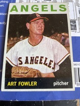 1964 Topps Base Set #349 Art Fowler